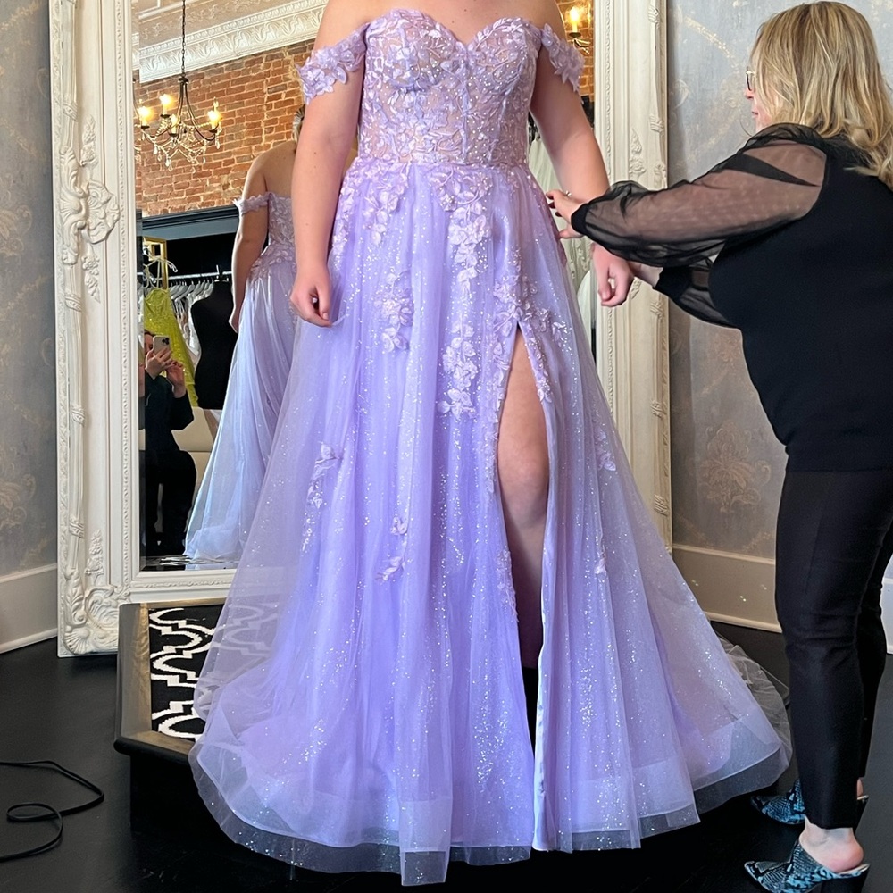 Ellie Wilde Size 12 Prom Dress